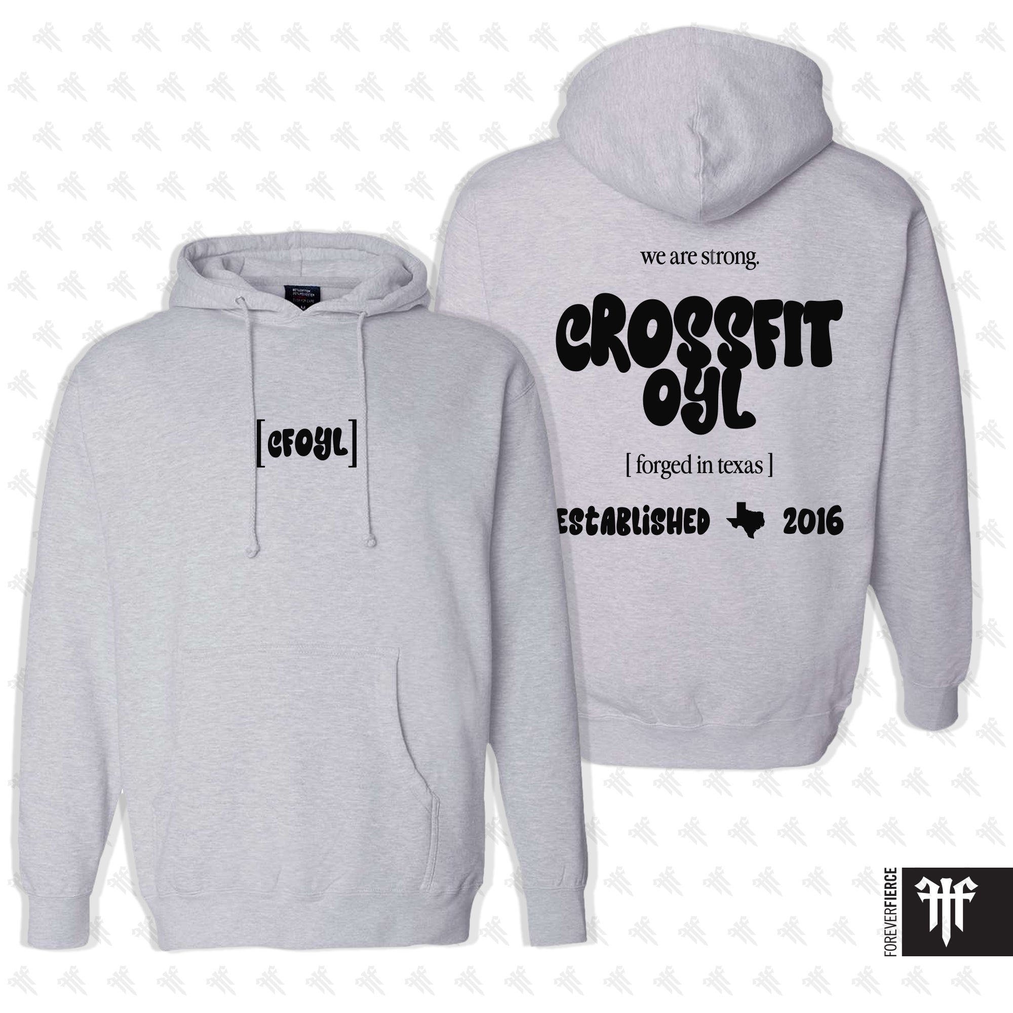 CrossFit OYL March 2026 Black Ink Pullover