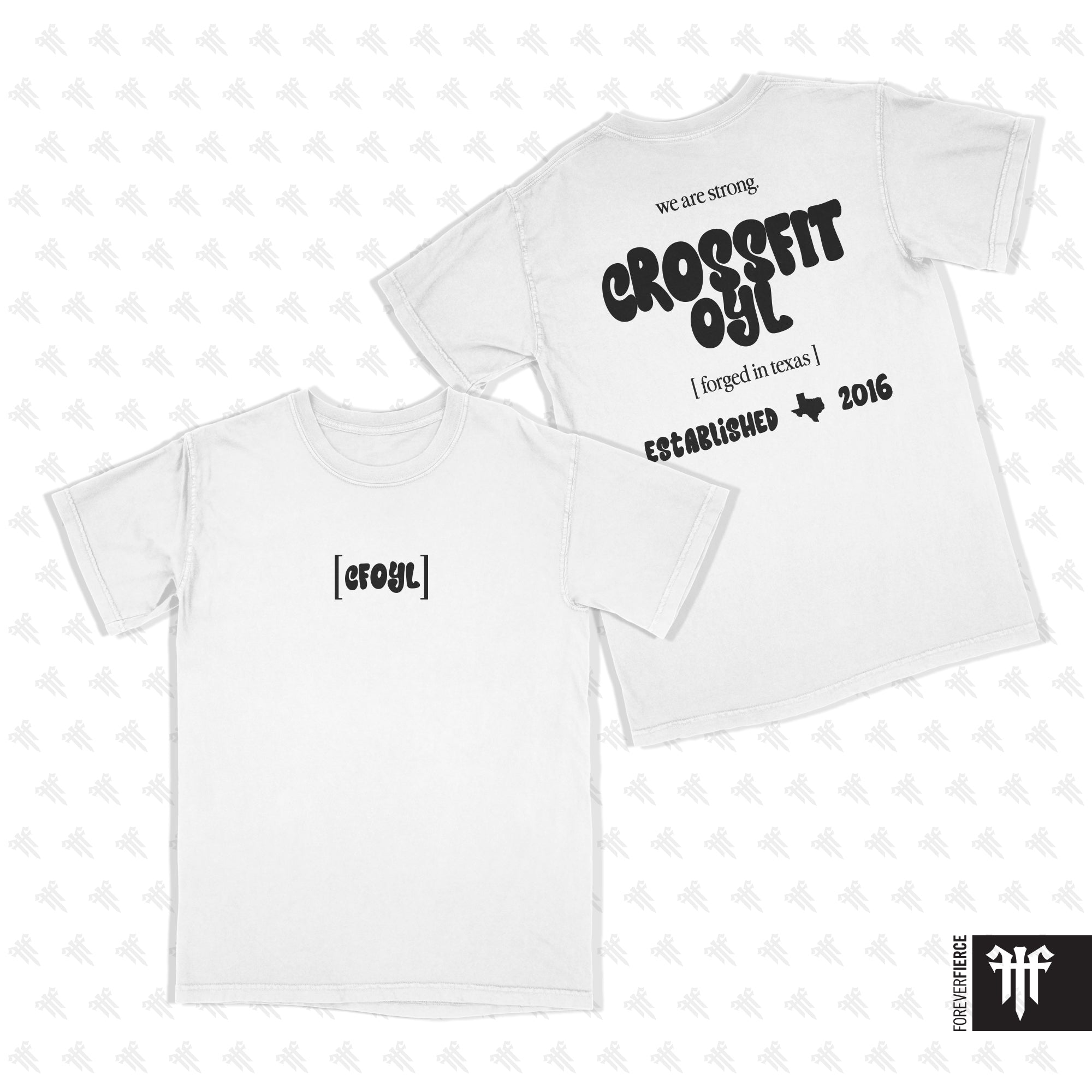 CrossFit OYL March 2026 Black Ink Comfort Colors Tee