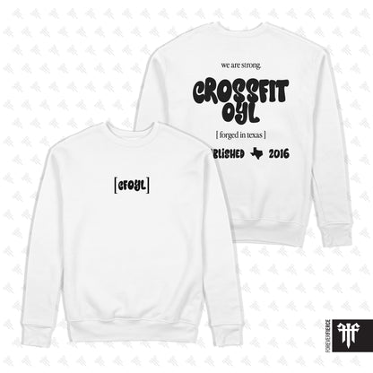 CrossFit OYL March 2026 Black Ink Crewneck