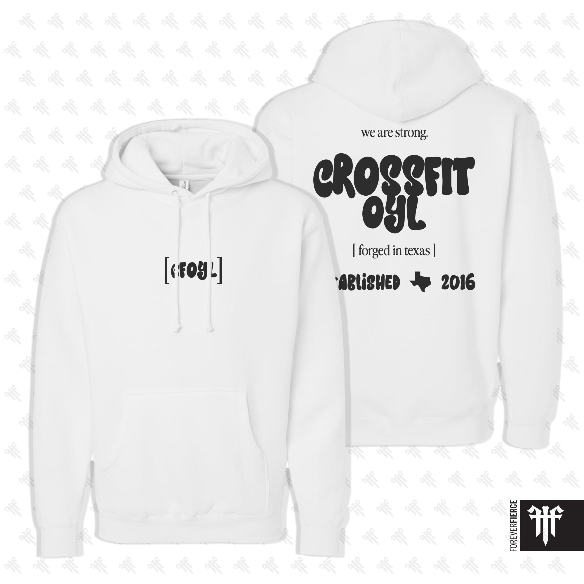 CrossFit OYL March 2026 Black Ink Pullover