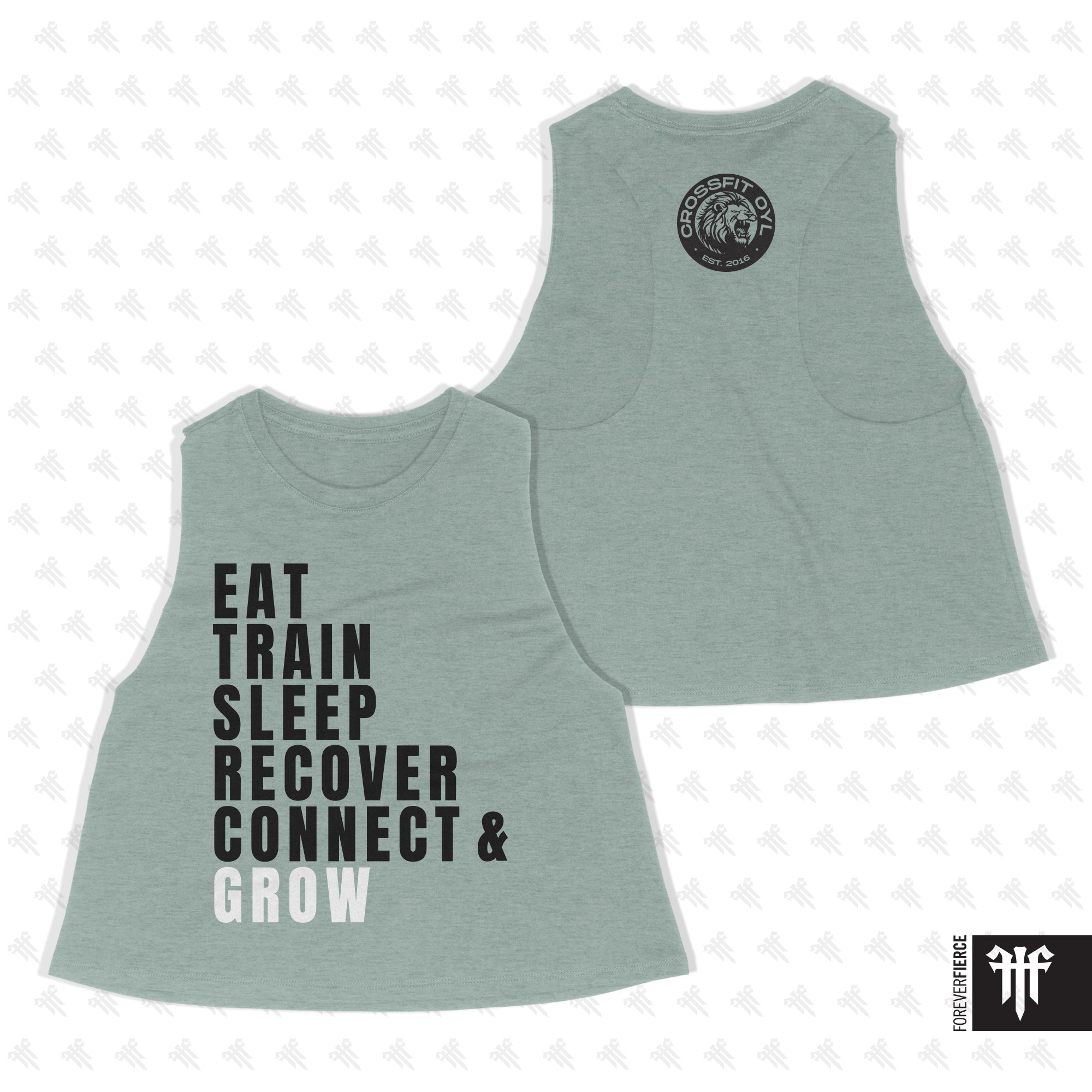 CrossFit OYL May 2025 Womens Crop Tank