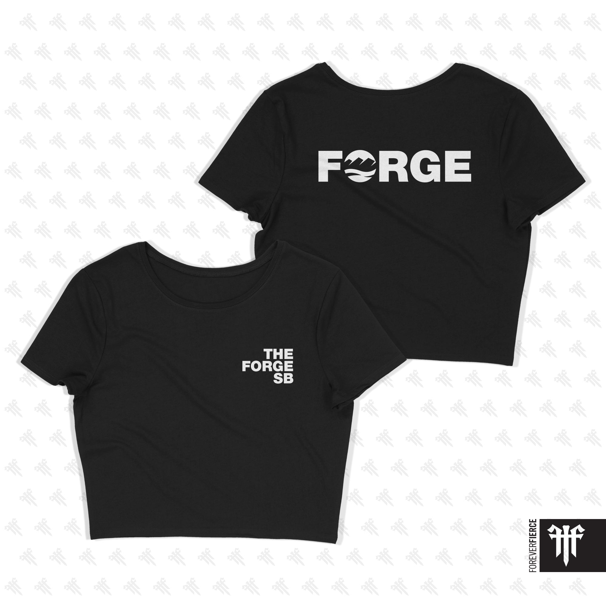 The Forge SB August 2025 Womens Crop Tee