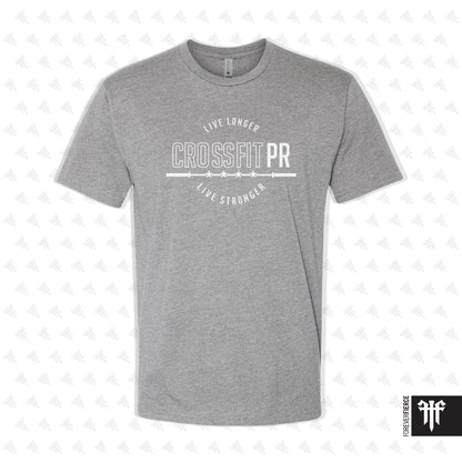CrossFit PR January 2026 Live Longer and Stronger Tee