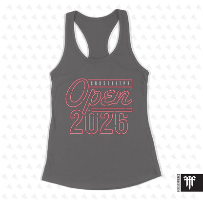 CrossFit PR January 2026 Open Womens Racerback