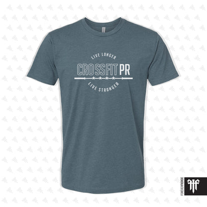 CrossFit PR January 2026 Live Longer and Stronger Tee