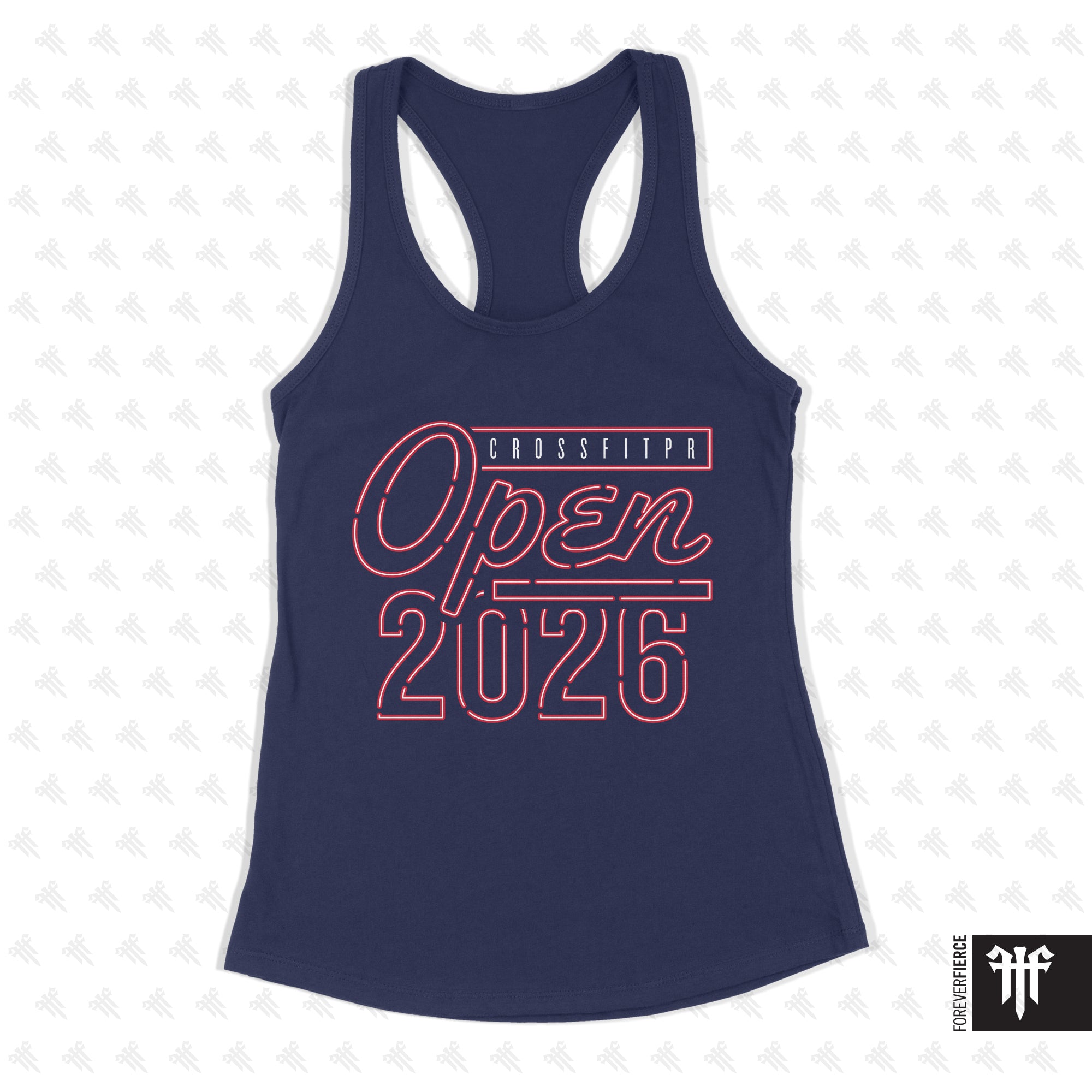 CrossFit PR January 2026 Open Womens Racerback