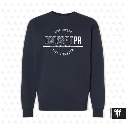 CrossFit PR January 2026 Live Longer and Stronger Crewneck