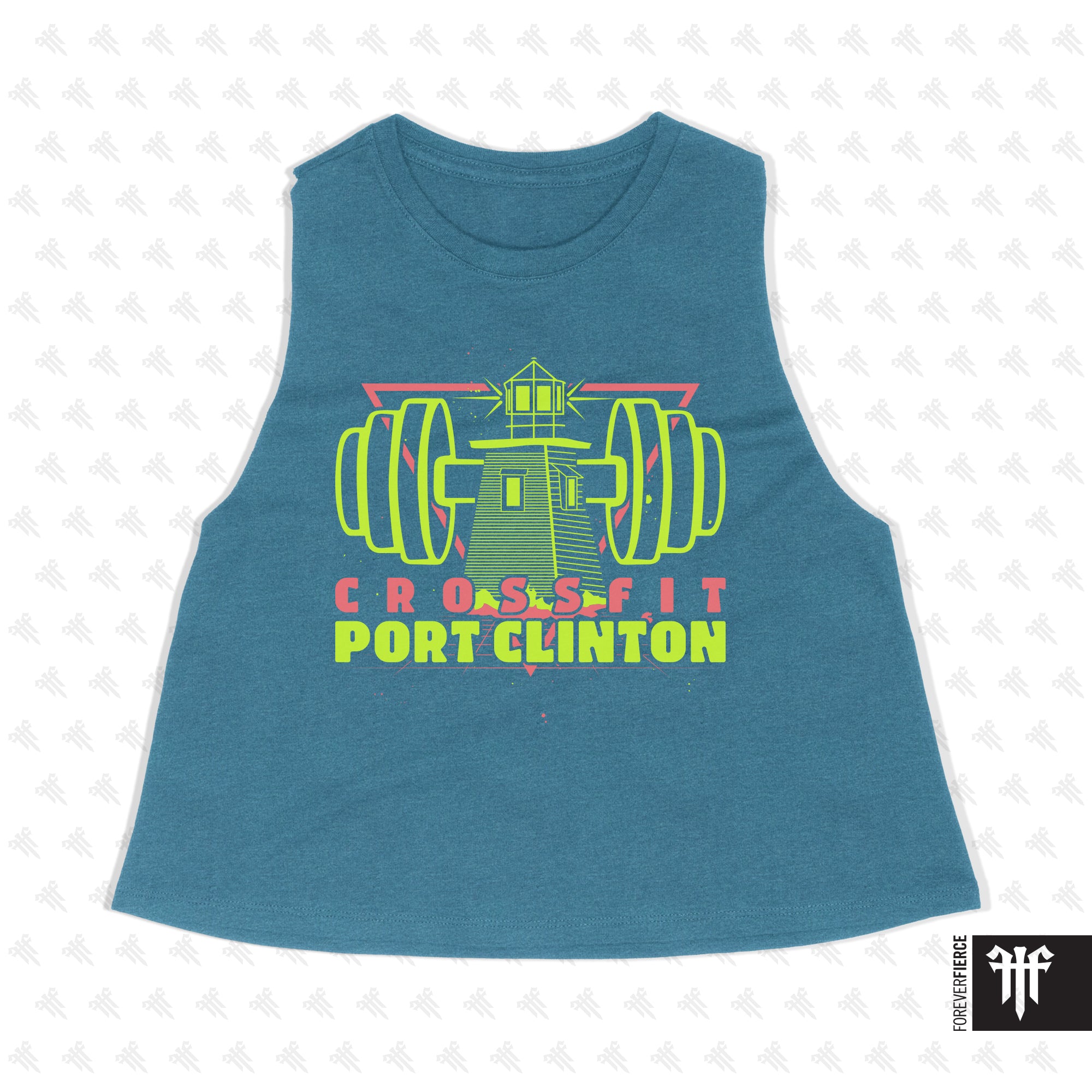 CrossFit Port Clinton June 2025 Womens Crop Tank