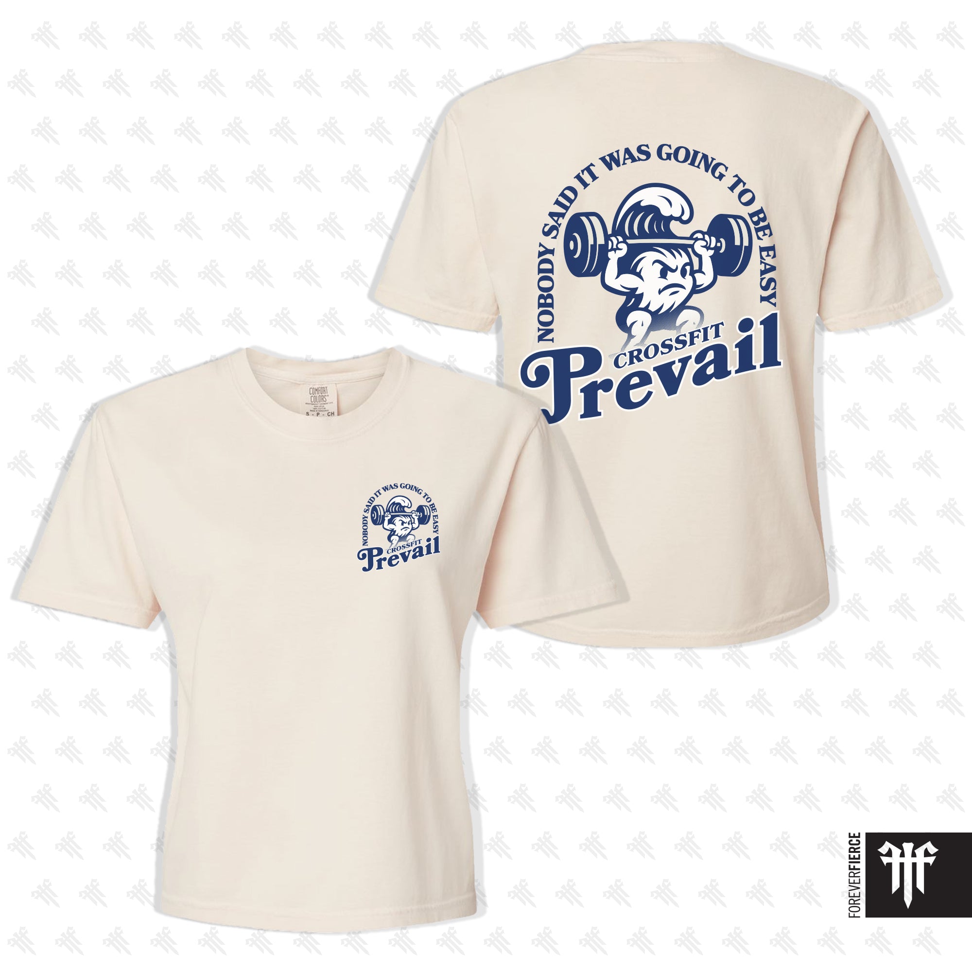 CrossFit Prevail May 2026 Womens Crop Tee