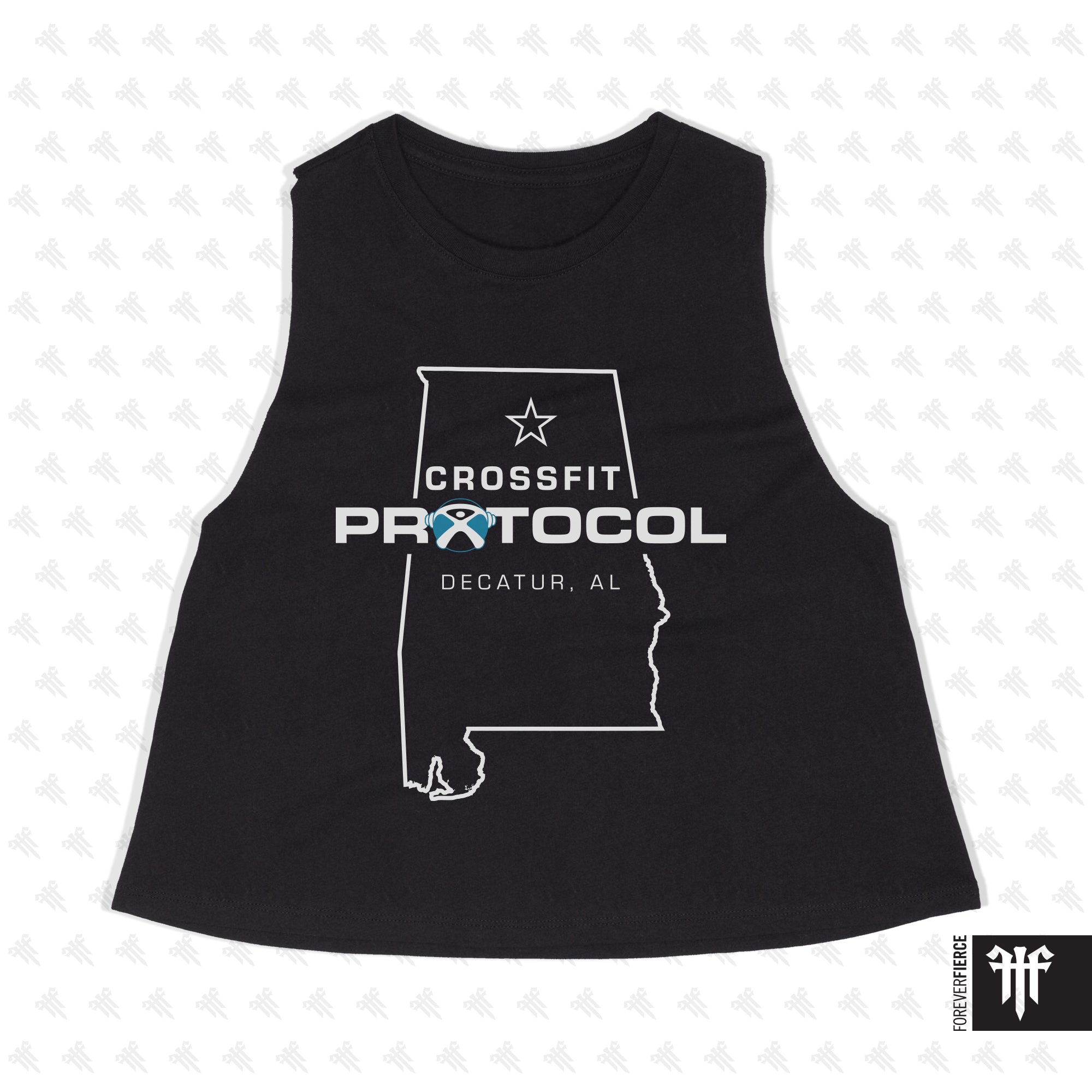 CrossFit Protocol September 2025 Womens Crop Tank