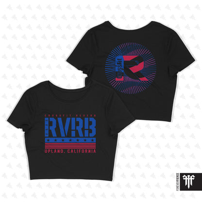 CrossFit Reverb April 2025 Womens Crop Tee