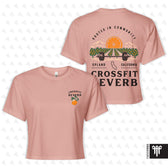CrossFit Reverb July 2026 Womens Crop Tee