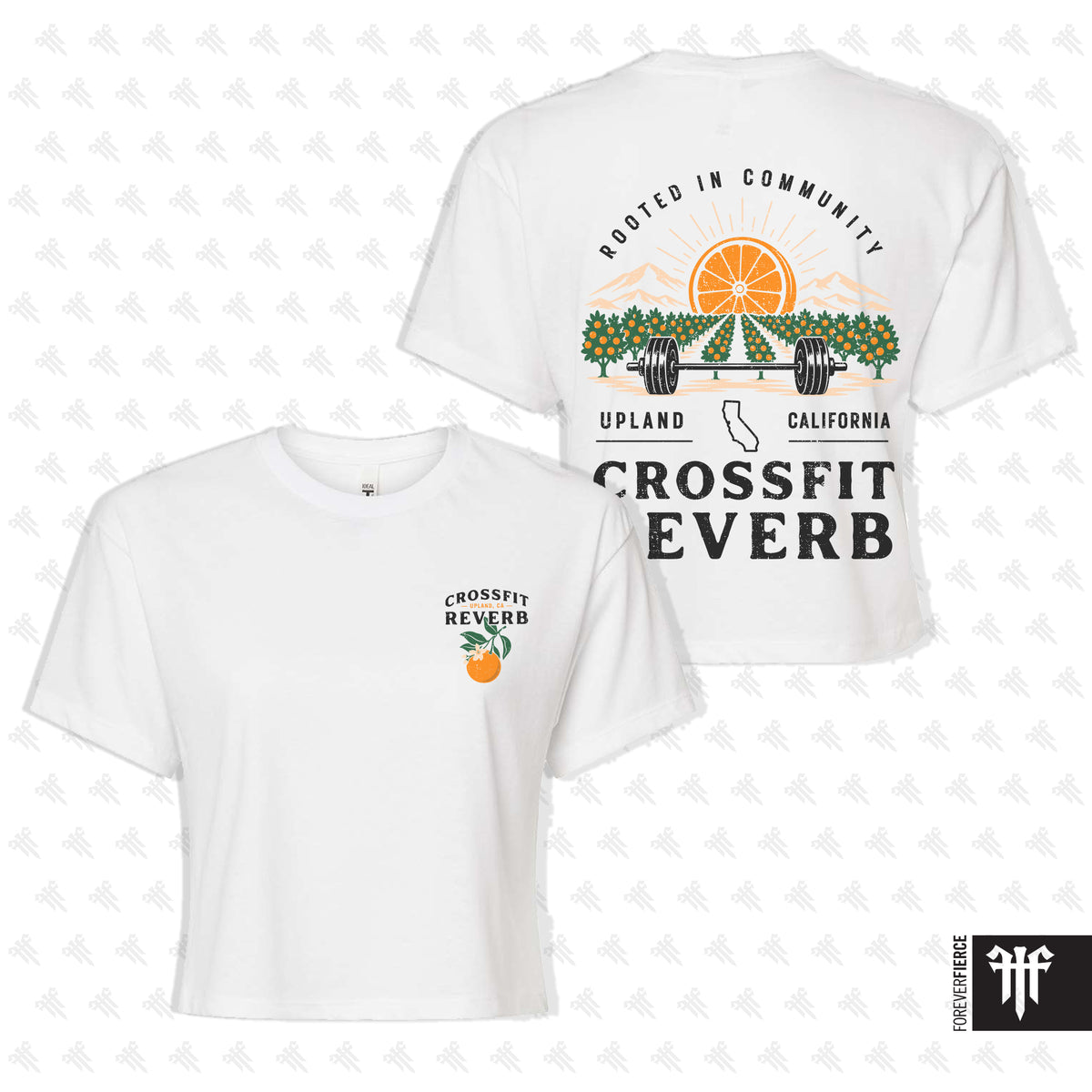 CrossFit Reverb July 2026 Womens Crop Tee