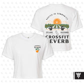CrossFit Reverb July 2026 Womens Crop Tee