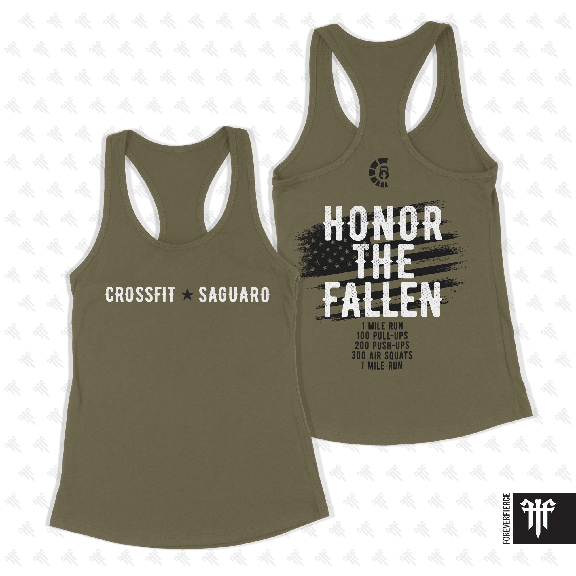 CrossFit Saguaro April 2026 Womens Racerback