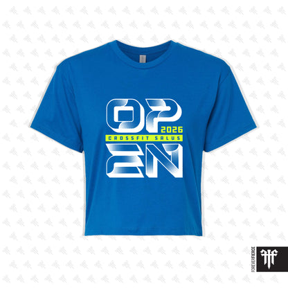 CrossFit Salus January 2026 Womens Crop Tee