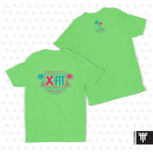 CrossFit Secaucus July 2026 Tee - Neon Heather Green