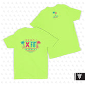 CrossFit Secaucus July 2026 Tee - Neon Yellow