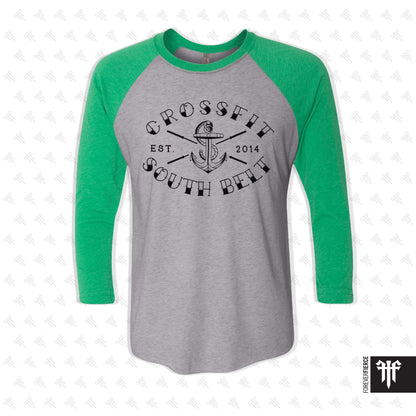 CrossFit South Belt August 2025 Baseball Tee