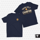 CrossFit South Bend August 2026 Tee - Solid Navy Triblend