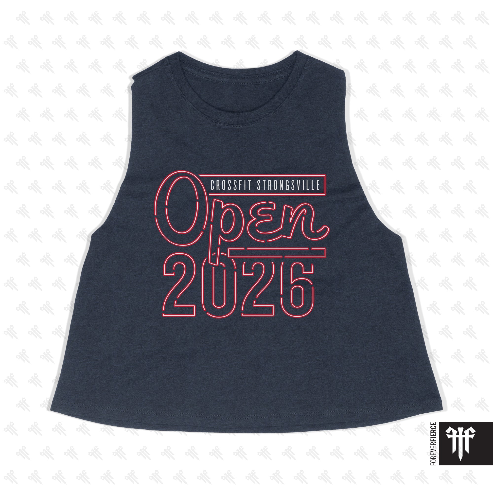 CrossFit Strongsville January 2026 Womens Crop Tank
