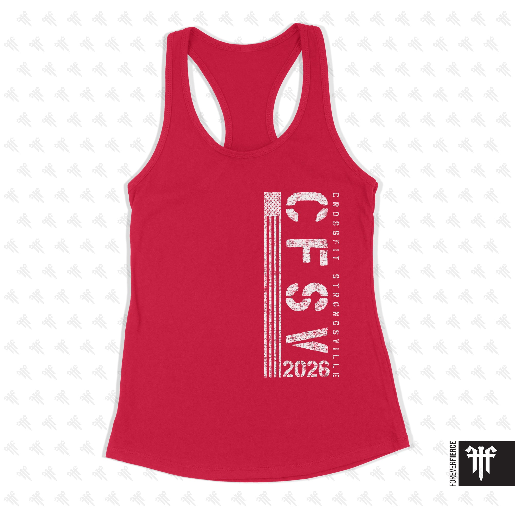 CrossFit Strongsville April 2026 Womens Racerback