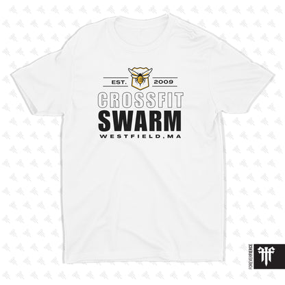 CrossFit Swarm May 2026 Light Background Tee