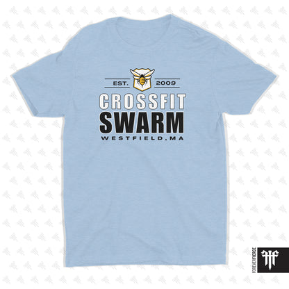 CrossFit Swarm May 2026 Light Background Tee