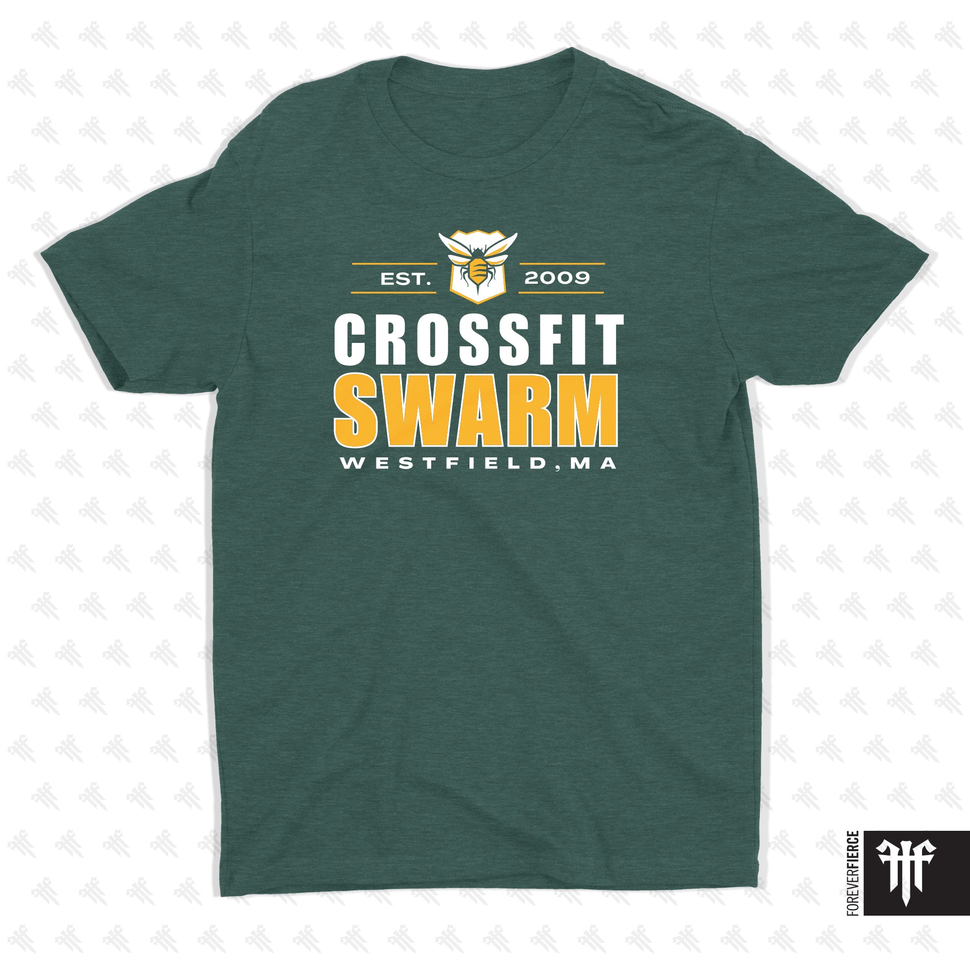 CrossFit Swarm May 2026 Dark Background Tee