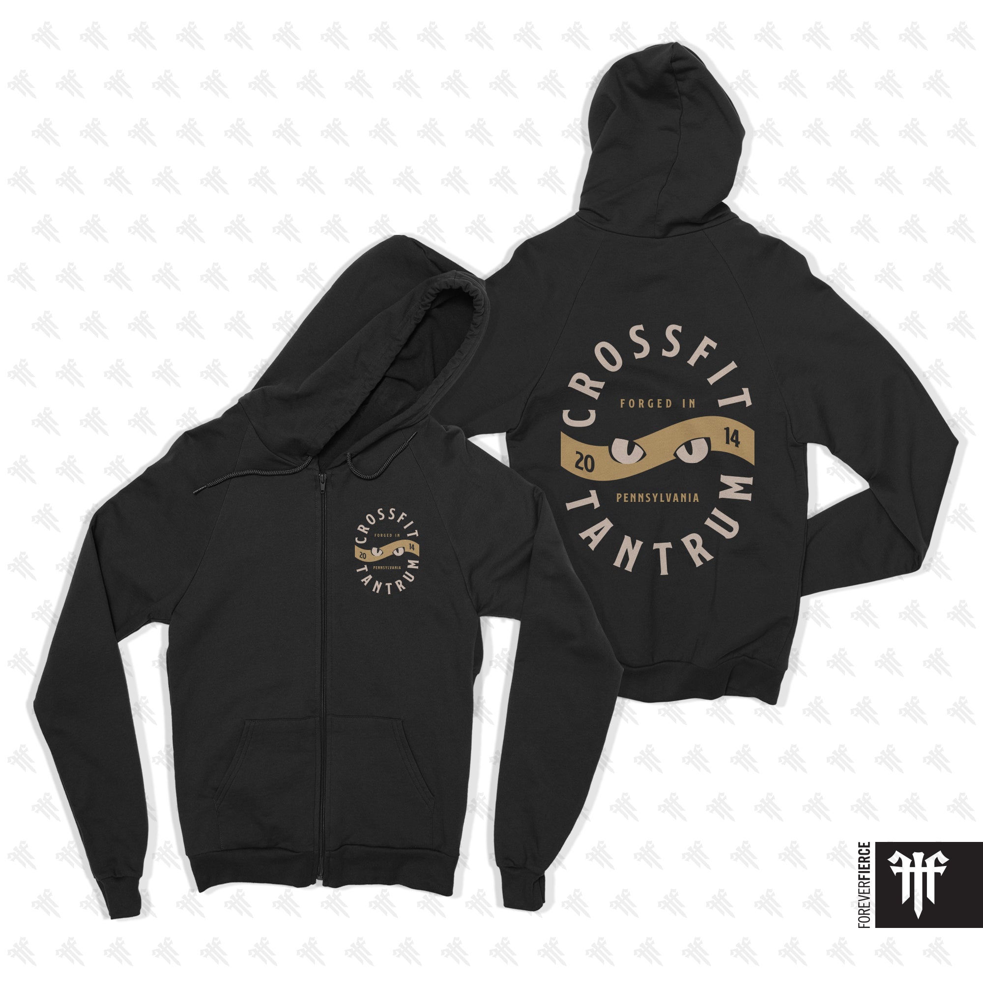 CrossFit Tantrum October 2025 Full-Zip Hoodie