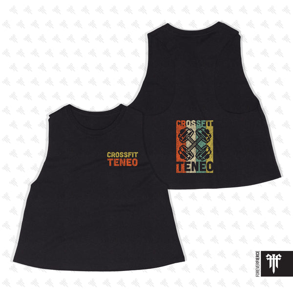 CrossFit Teneo October 2024 Womens Crop Tank