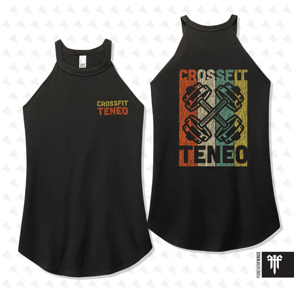 CrossFit Teneo October 2024 Womens Rocker Tank