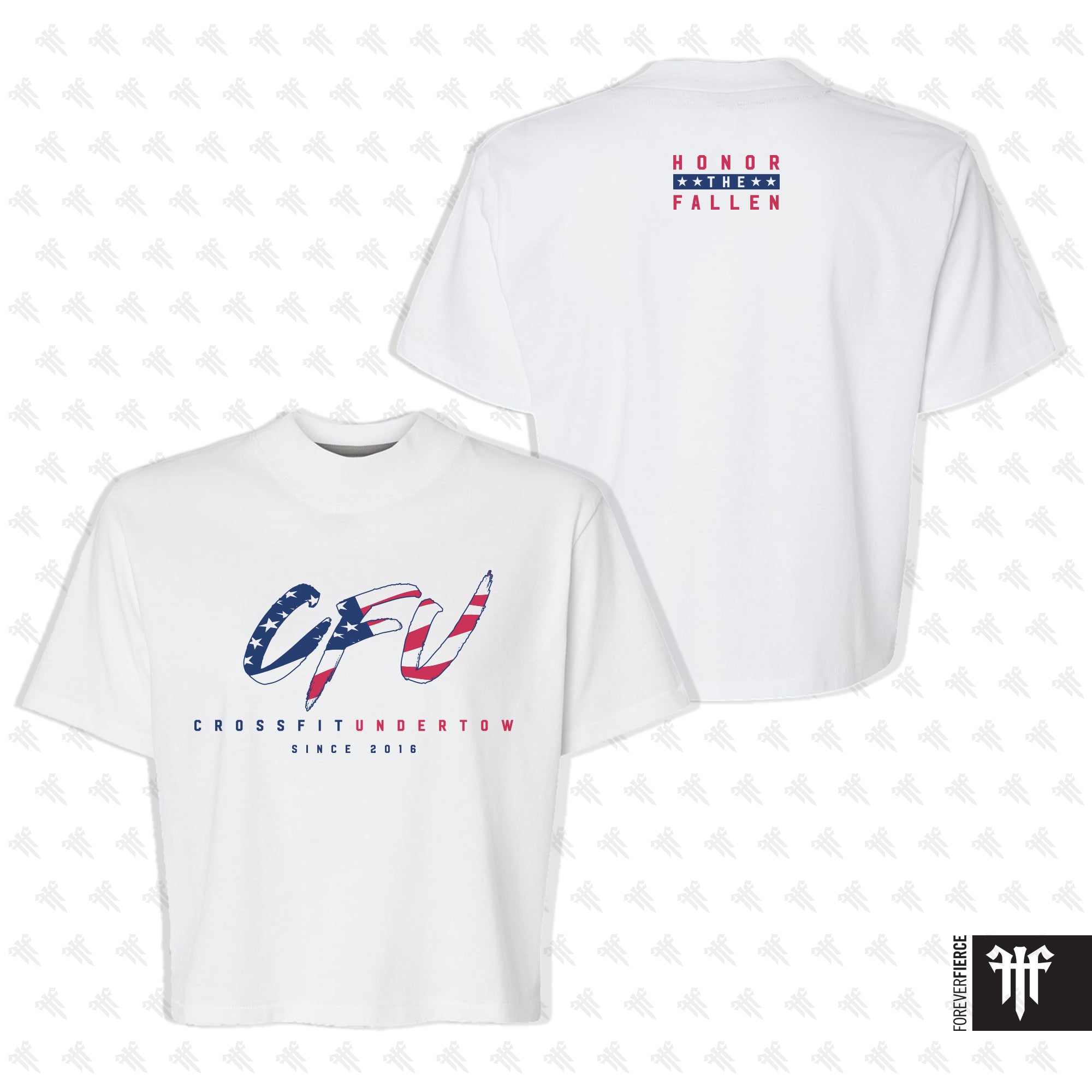 CrossFit Undertow April 2026 LAT Womens Boxy Tee