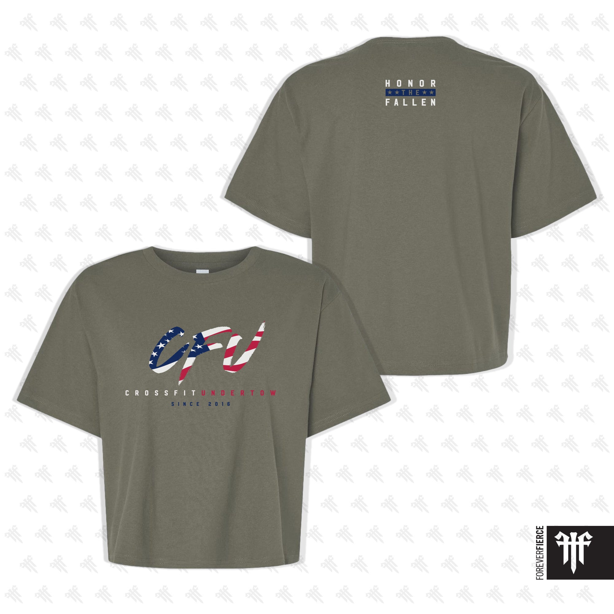 CrossFit Undertow April 2026 AA Womens Boxy Tee