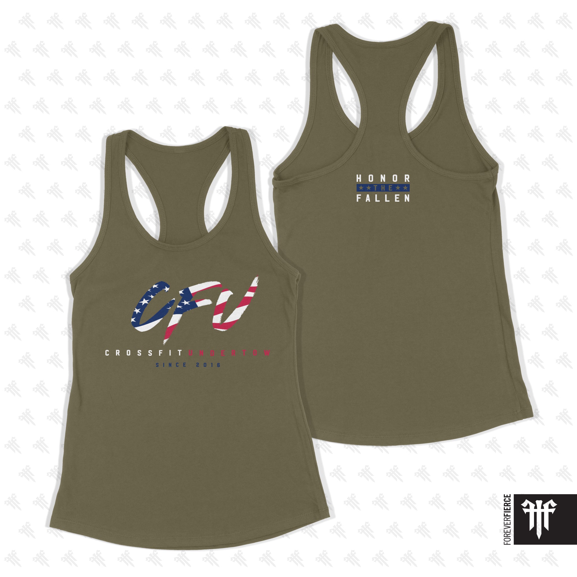CrossFit Undertow April 2026 Womens Racerback