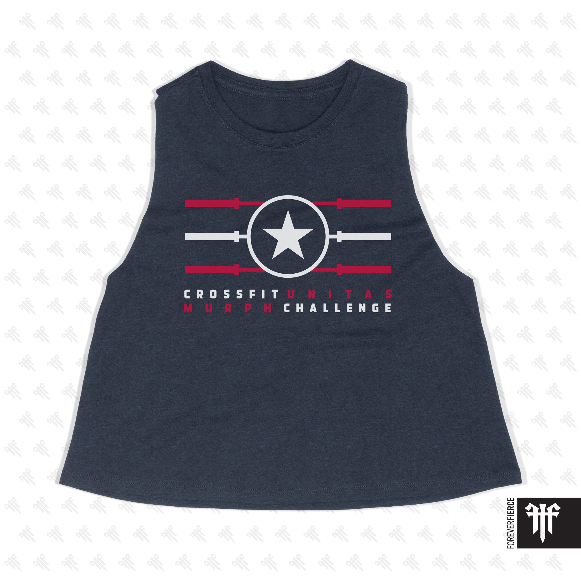 CrossFit Unitas April 2026 Womens Crop Tank