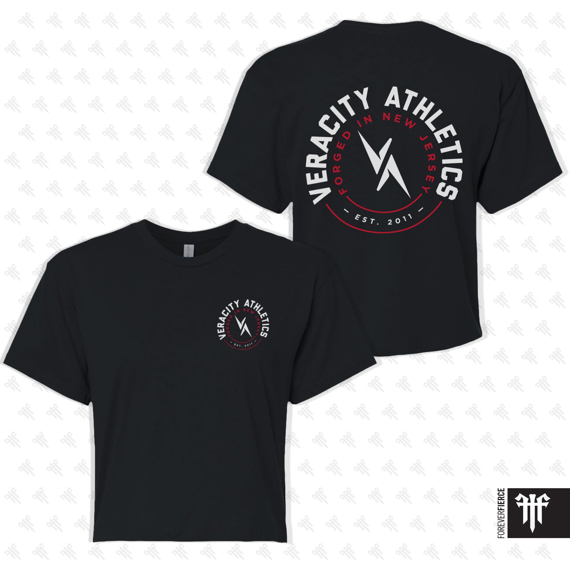 CrossFit Veracity September 2025 Womens Crop Tee