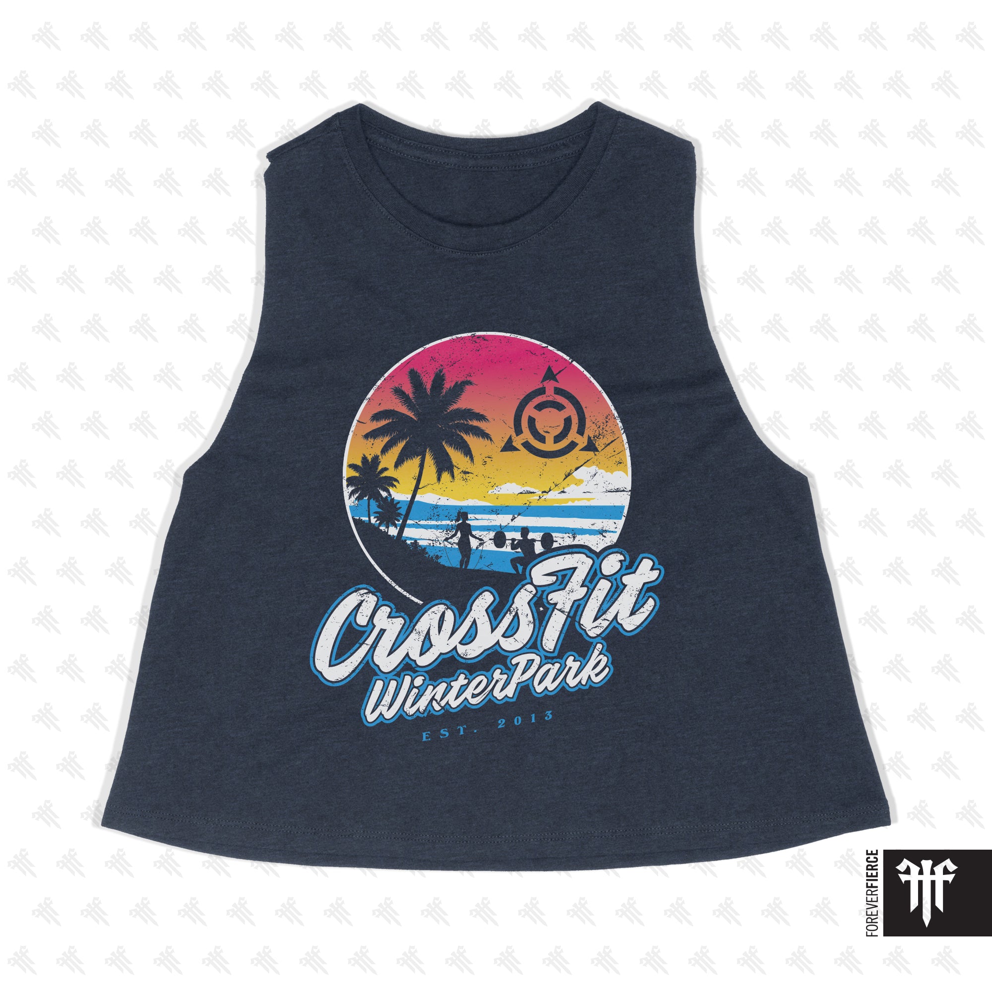 CrossFit Winter Park June 2026 Womens Bella Crop Tank