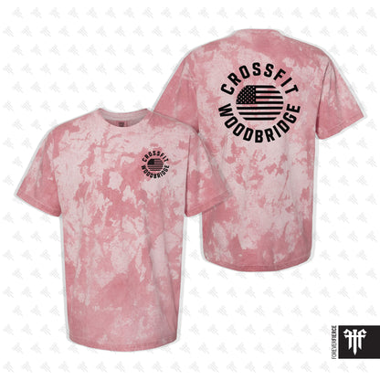 CrossFit Woodbridge April 2025 Tie-Dyed Tee