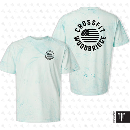 CrossFit Woodbridge April 2025 Tie-Dyed Tee
