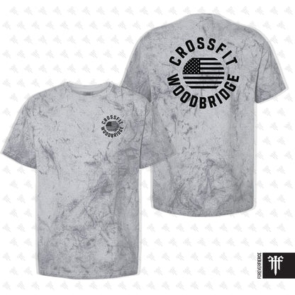 CrossFit Woodbridge April 2025 Tie-Dyed Tee