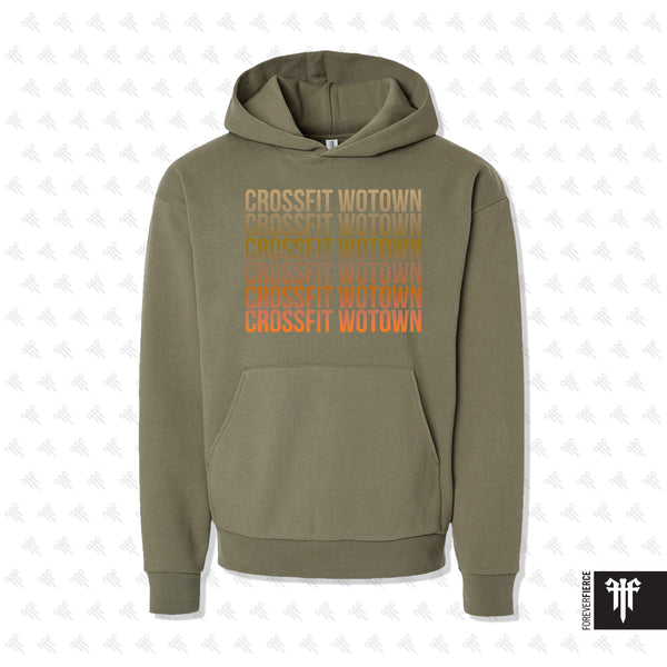 CrossFit Wotown October 2024 Mainstreet Pullover Hoodie