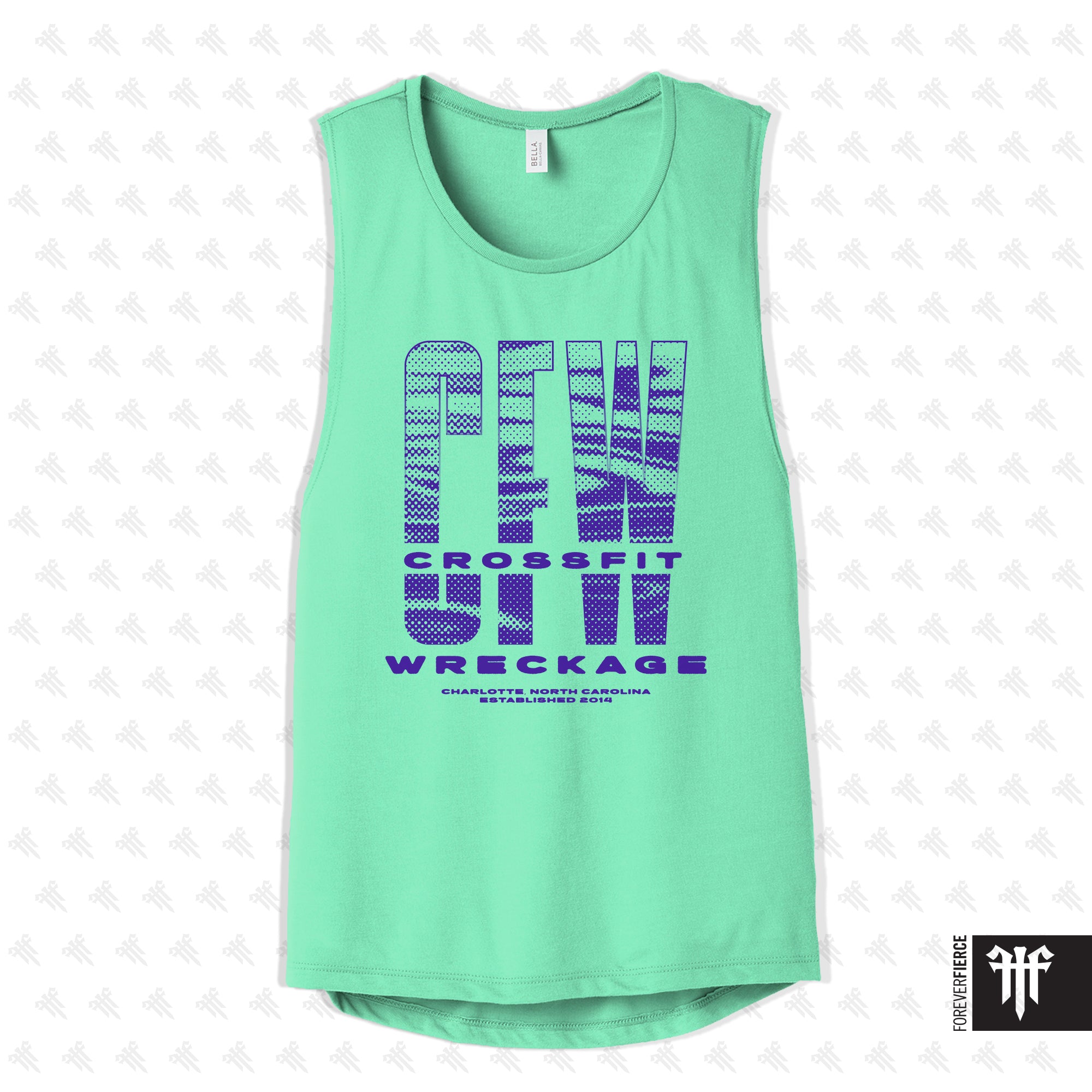 CrossFit Wreckage June 2026 Womens Muscle Tank