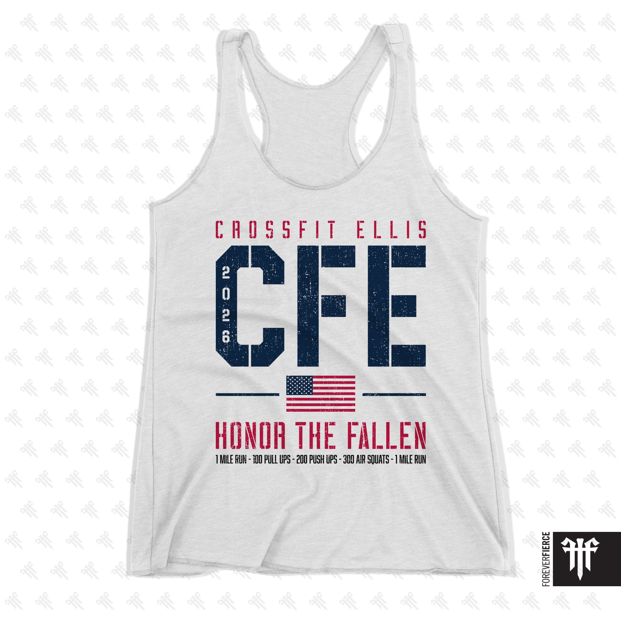 CrossFit Ellis April 2026 Womens Racerback