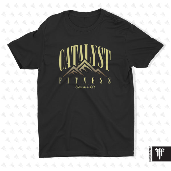 Catalyst Fitness November 2024 Gold Ink Tee