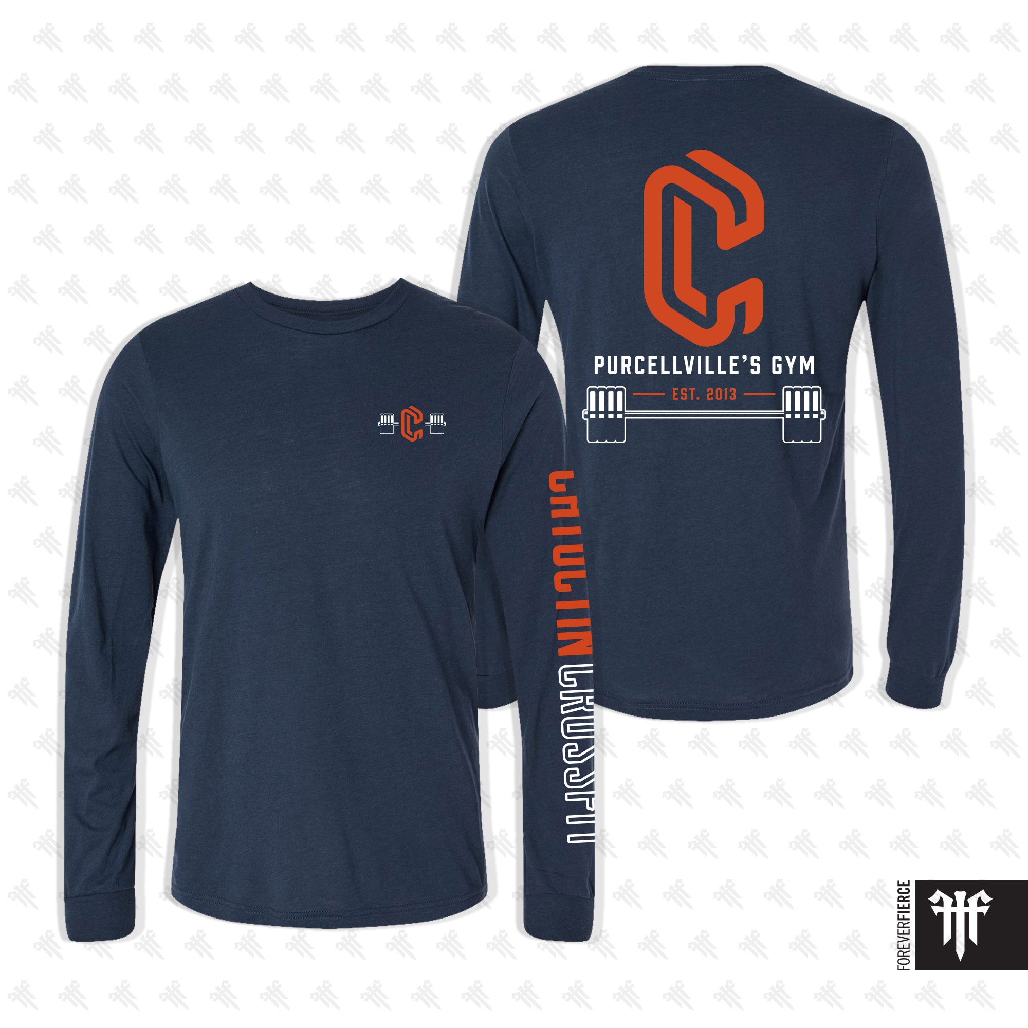 Catoctin LS Solid Navy Triblend