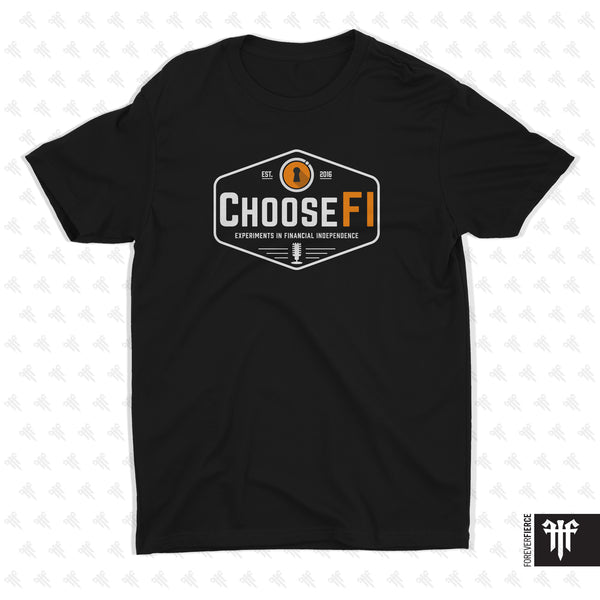 ChooseFI April 2024 Tee Original Logo