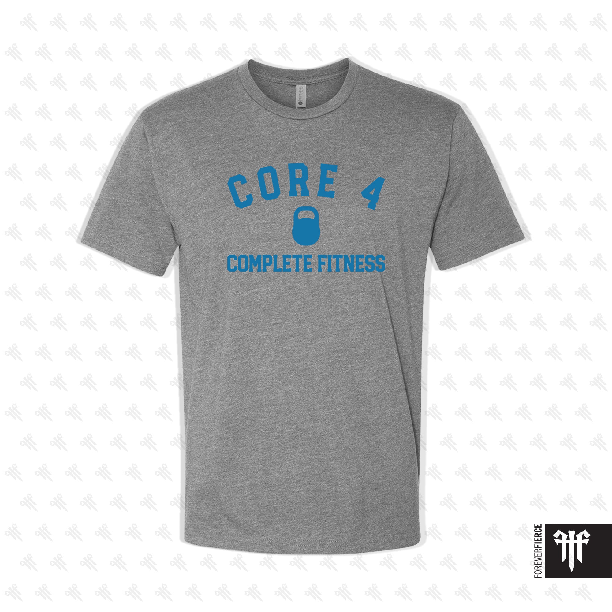 Core 4 Complete Fitness September 2025 Grey Tee