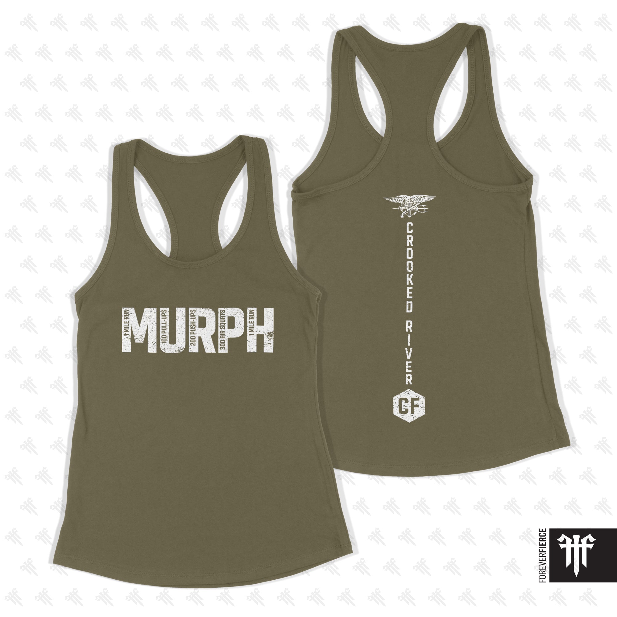 Crooked River CrossFit April 2026 Womens Racerback