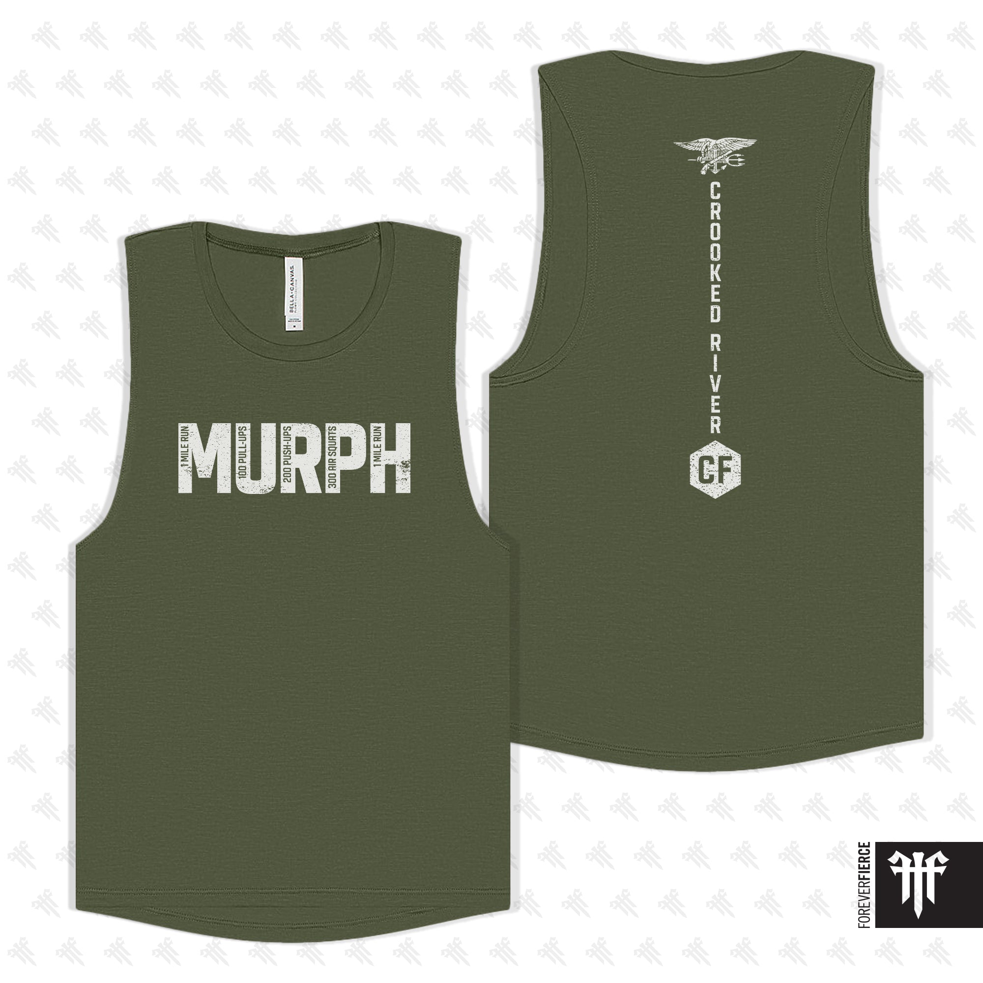 Crooked River CrossFit April 2026 Womens Muscle Tank